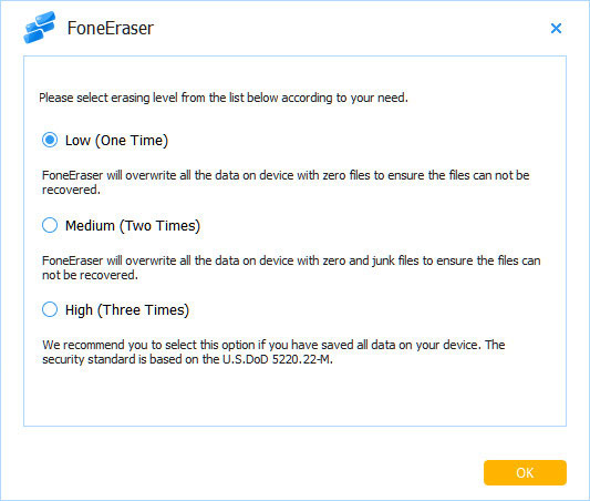 borrar historial snapchat con foneraser