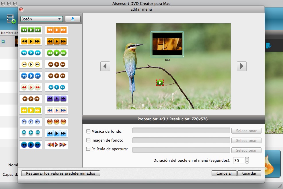 pala nieve promedio Guía de usuario de Aiseesoft DVD Creator para Mac