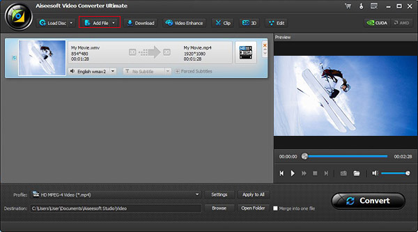 Aiseesoft Video Converter Ultimate - convertidor de videos