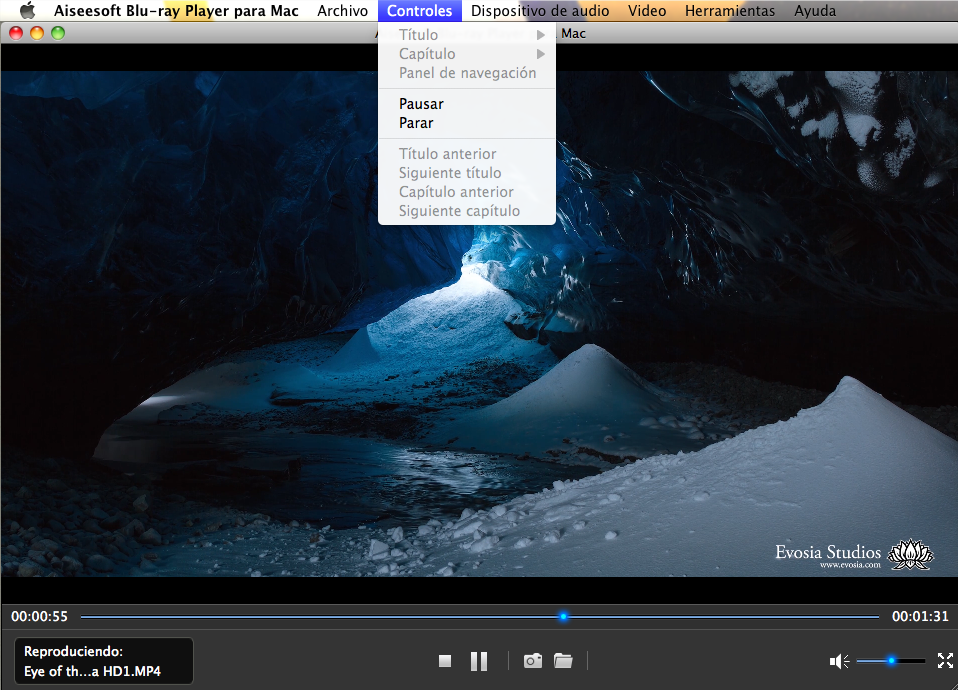 Blu-ray Player para Mac tutorial