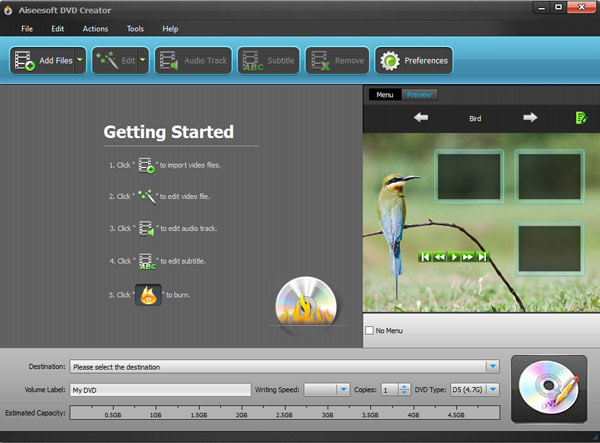 Abrir el Aiseesoft DVD Creator