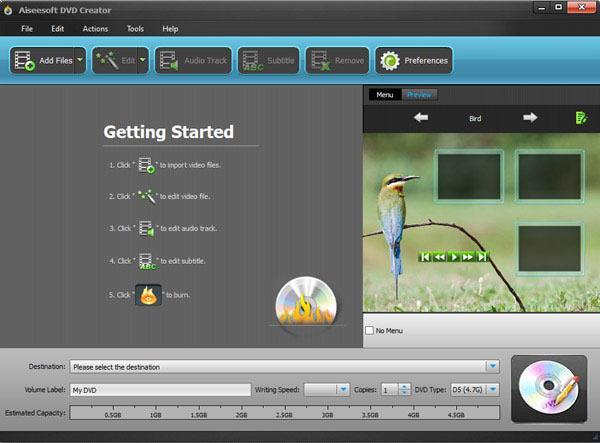Abrir el Aiseesoft DVD Creator