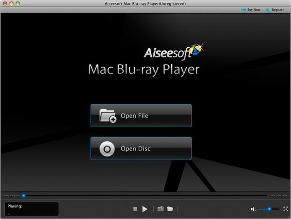 Abrir el Blu-ray Player