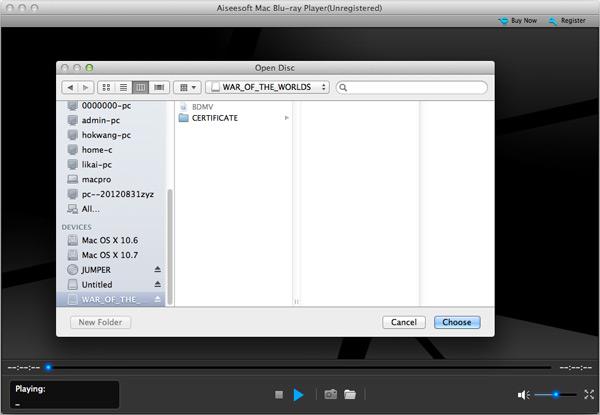 Abrir su disco Blu-ray en el programa