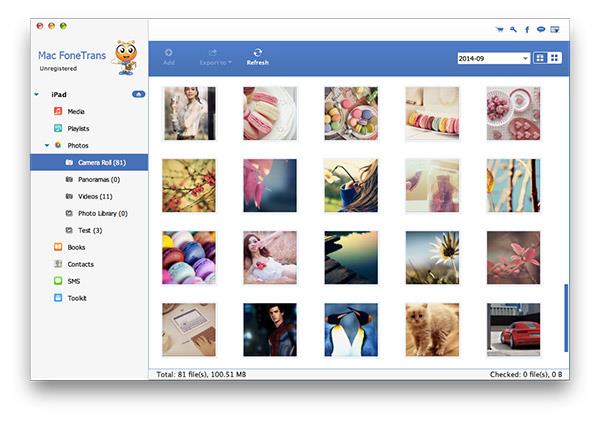 Abrir el FoneTrans en su Mac