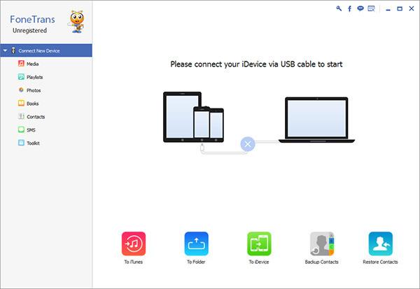 Abrir el FoneTrans en su PC