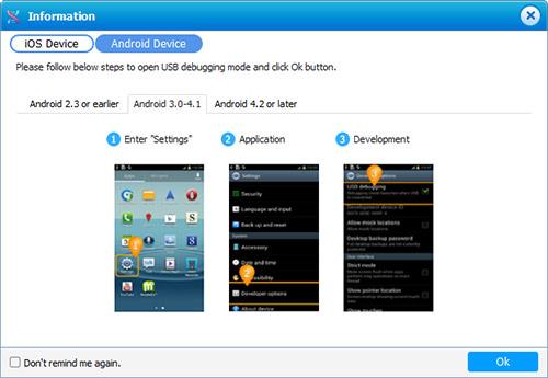 Android 3.0 a 4.1