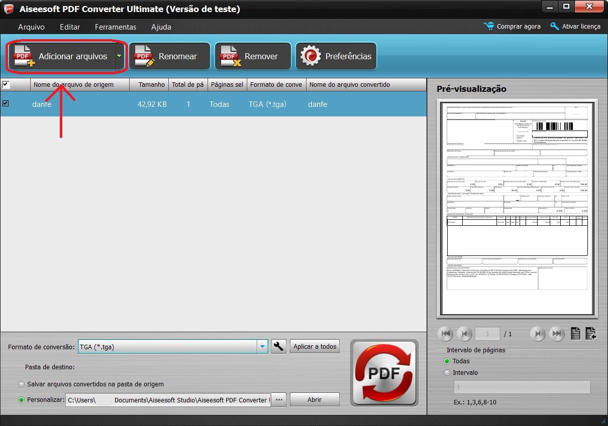 Importar sus archivos PDF