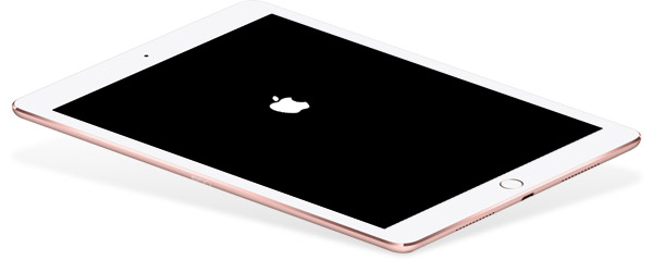 Como arreglar un iPad bloqueado en el logo de Apple?