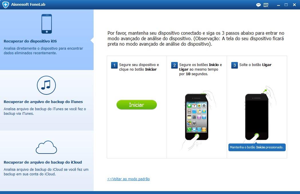 Analizar su dispositivo iOS