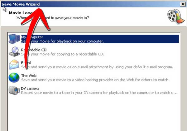 Guardar su video en el dispositivo