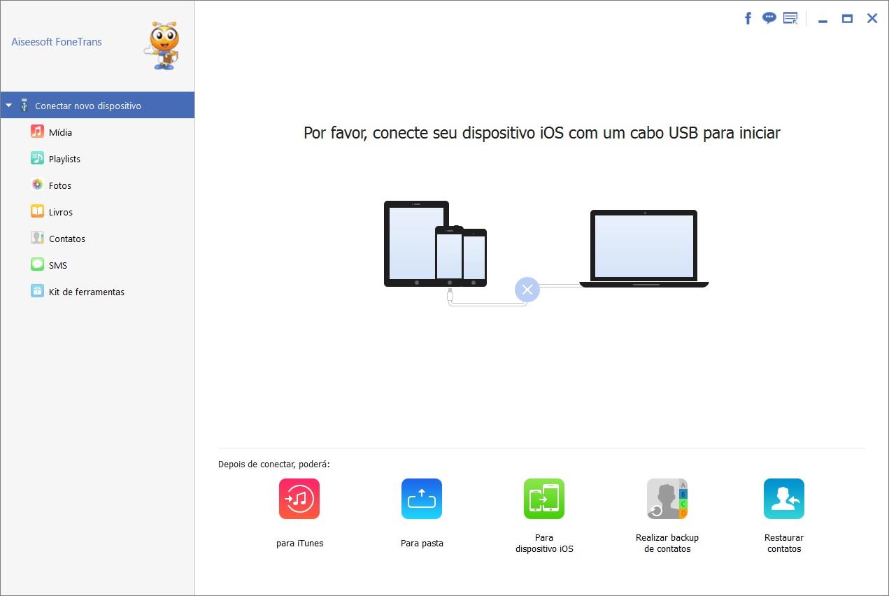 Aiseesoft FoneTrans para hacer copia de seguridad o transferir archivos de un iPad