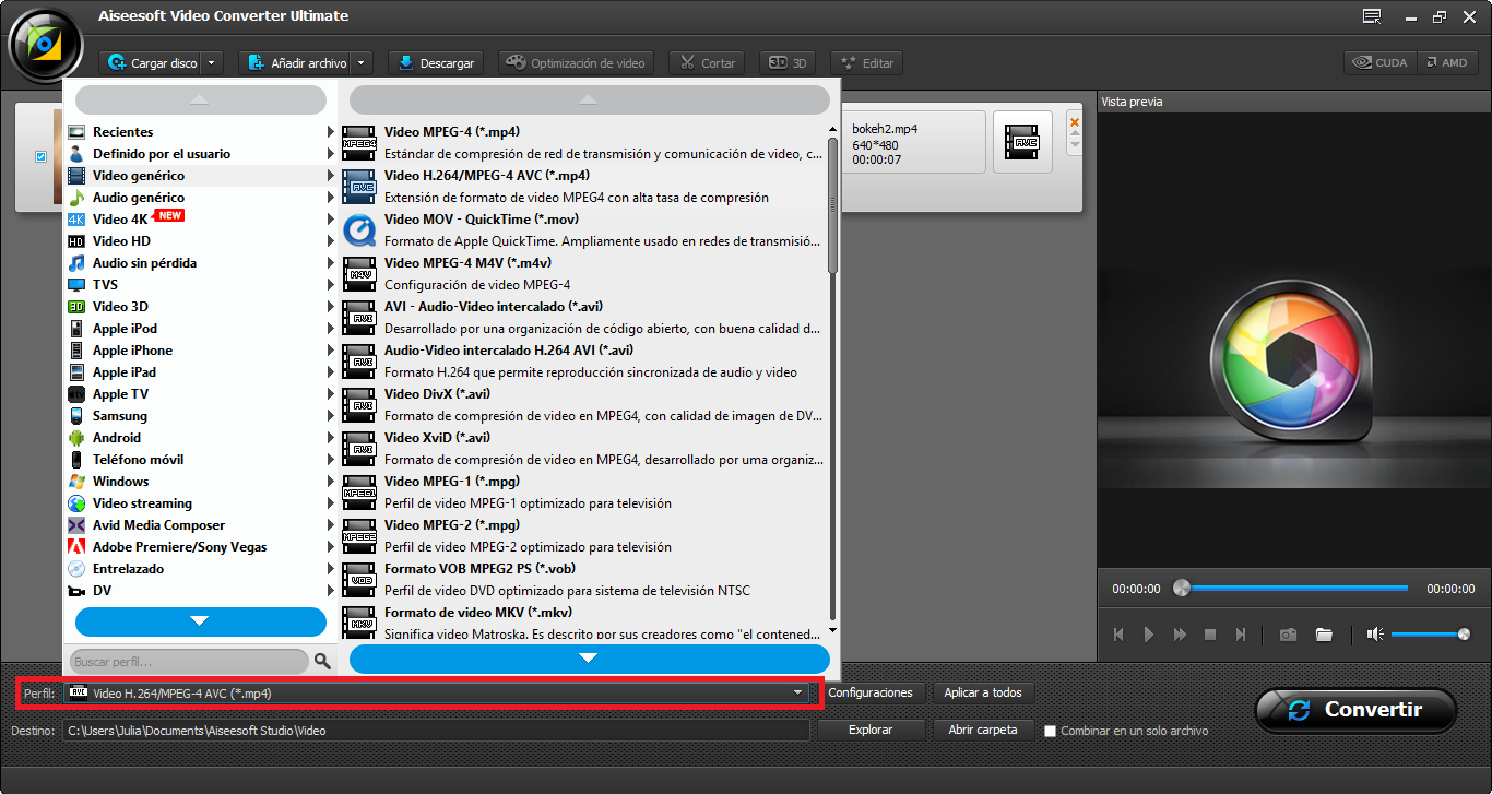 mp4 amv video converter
