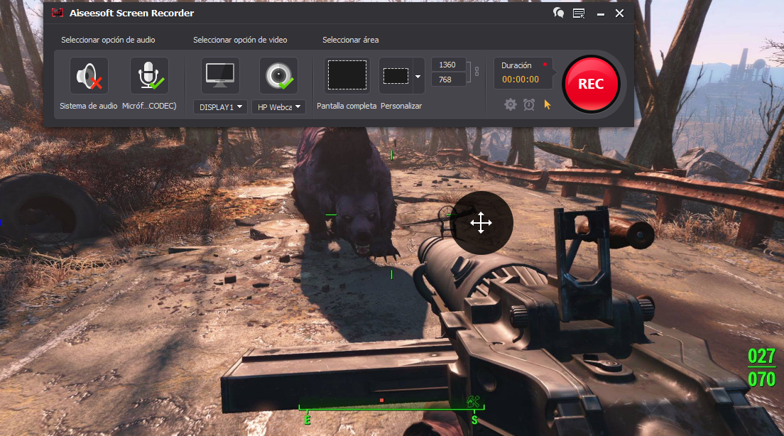 Grabación de partido de Fallout 4