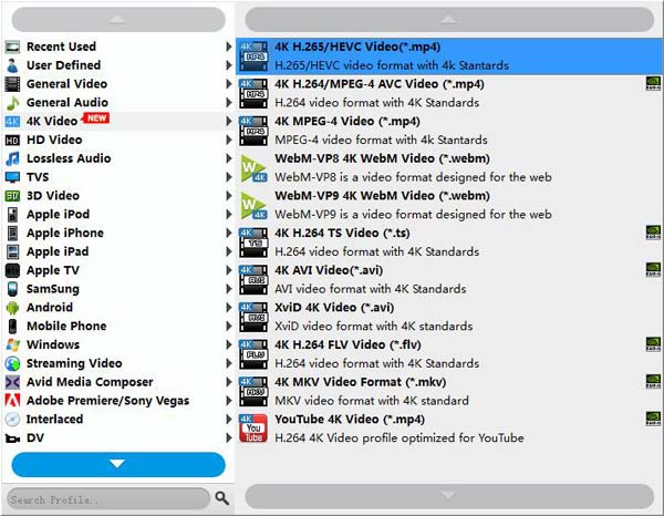 Conversão de vídeos M4V AiseeSoft Blu-Ray Player