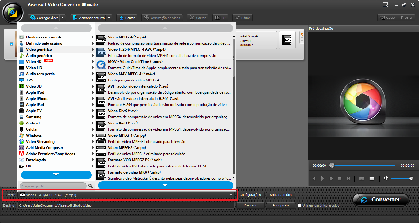 ¿Cómo convertir archivos MPEG a MP4?