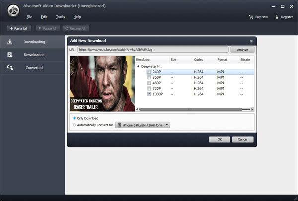 Paso 3 Descargar videos facebook Video Converter
