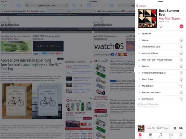 Pantalla dividida iOS 10 FoneLab