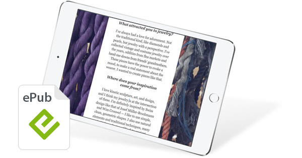 Leer ePubs iPad