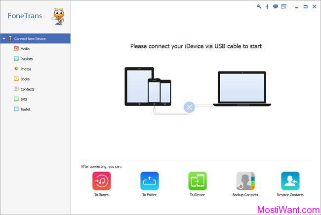 Copia de seguridad actualización iPhone FoneTrans