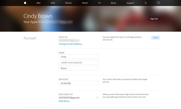 Cambiar email asociado ID Apple paso 3