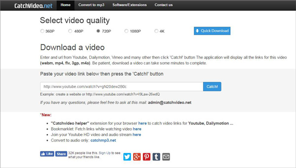 Capturar videos CatchVideo