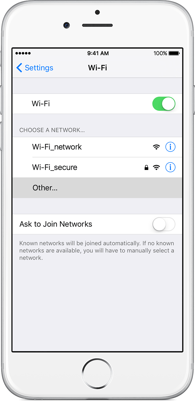 Conectar red wi-fi oculta