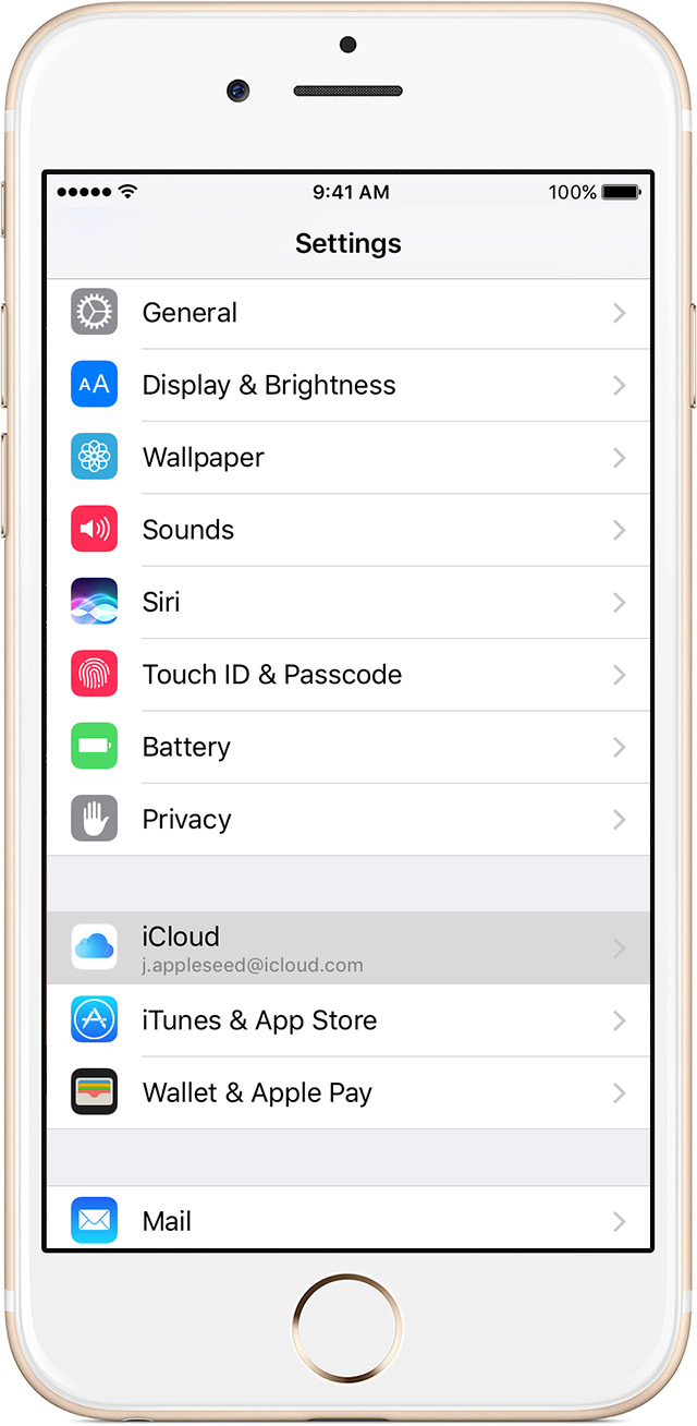 Copia de seguridad iPhone iCloud paso 2
