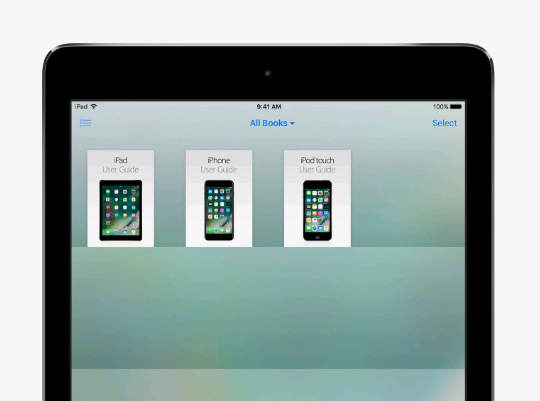 Acceder guía usuario iPad
