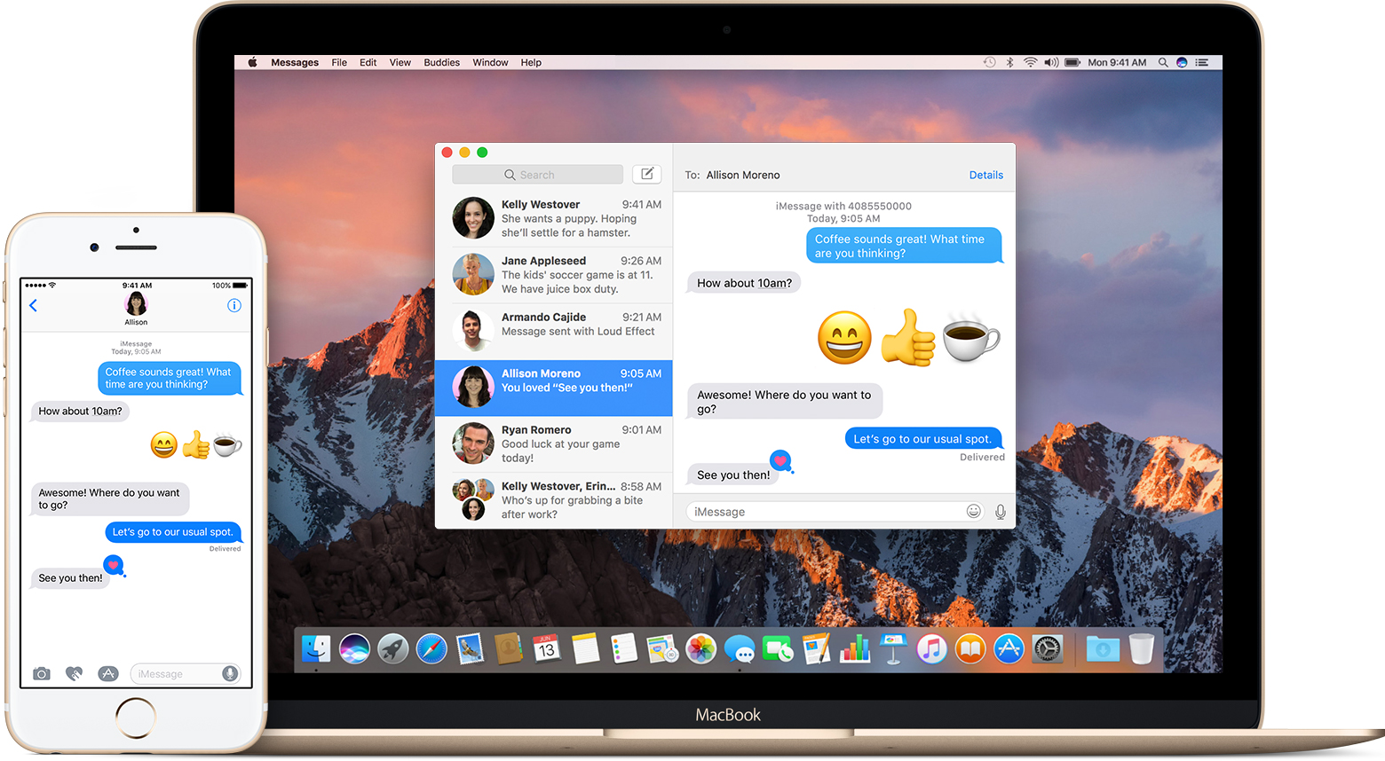 Mensajes Mac