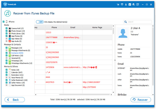 Recuperar iPhone a través de la Copia de Seguridad del iTunes