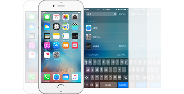 Busca Spotlight iPhone