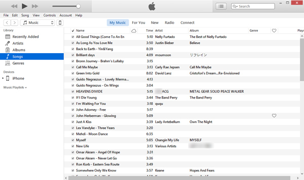 Sincronizar músicas iPhone pelo iTunes passo 1