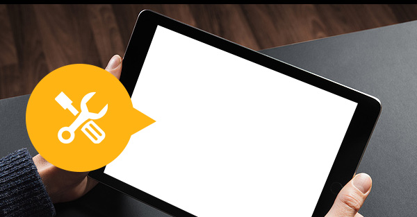 arreglar error de pantalla ipad