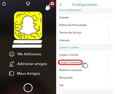 limpar-conversas-snapchat-aiseesoft-fone-lab