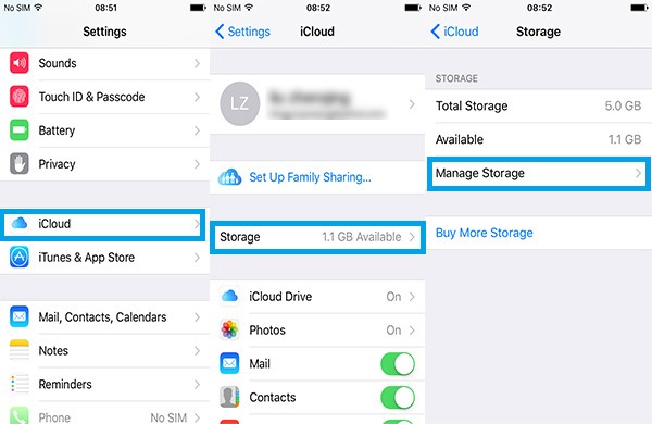 problema con copia de seguridad icloud