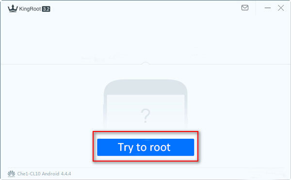 iniciar root no telefone