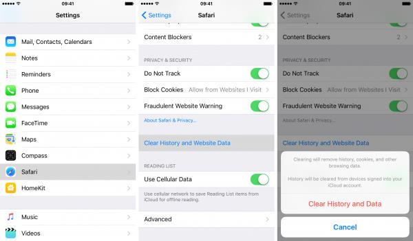 [Resuelto] Cómo borrar cookies, historial de navegación y caché en iPhone