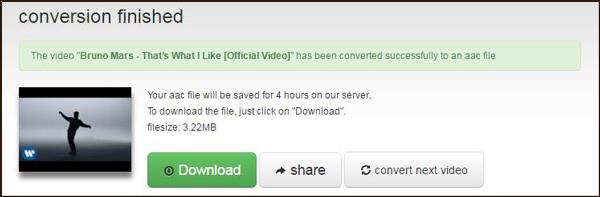 Descargar YouTube a AAC