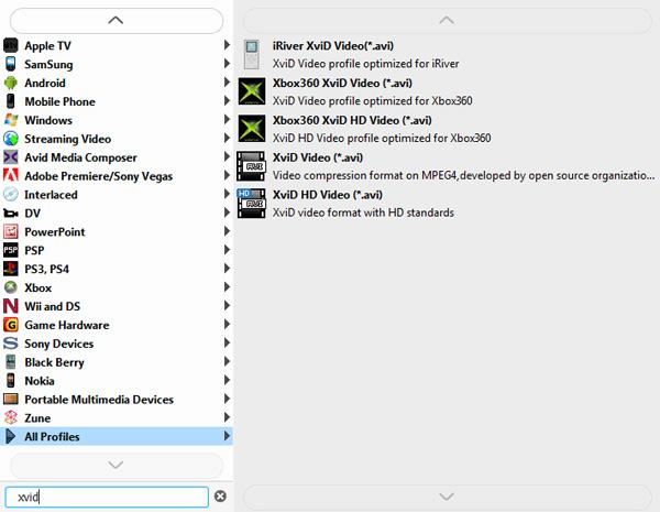 xvid video codec mac