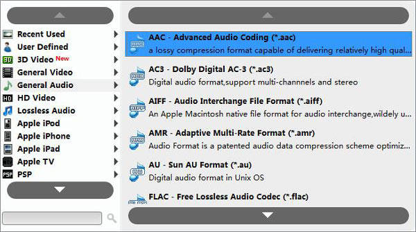 How to extract audio from youtube to aac for mac