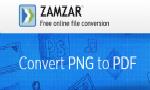 Zamzar PNG a PDF