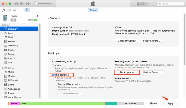 enviar notas de iphone a iphone