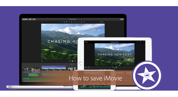 Como salvar projeto do iMovie