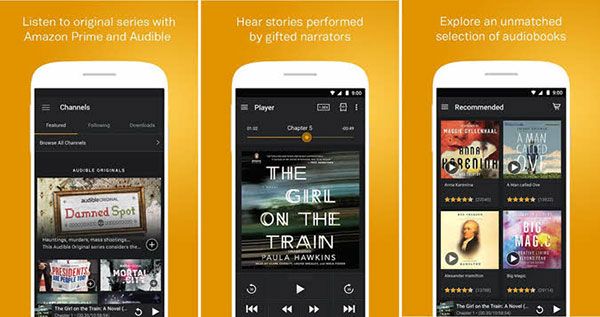 audiobook player for android audible player