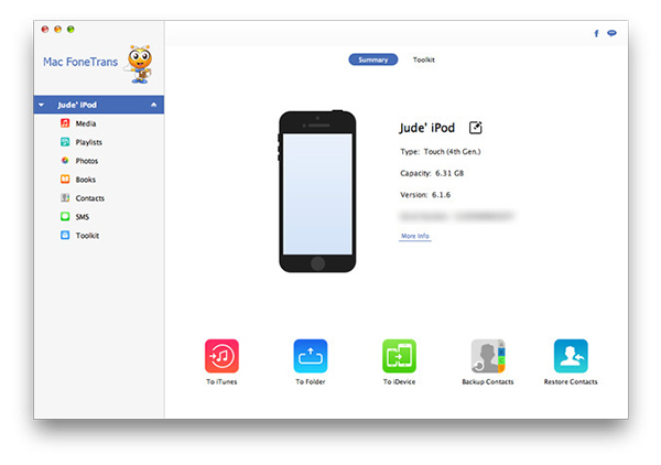 Connect your iPod to Mac