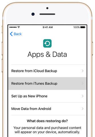 trasladar a ios