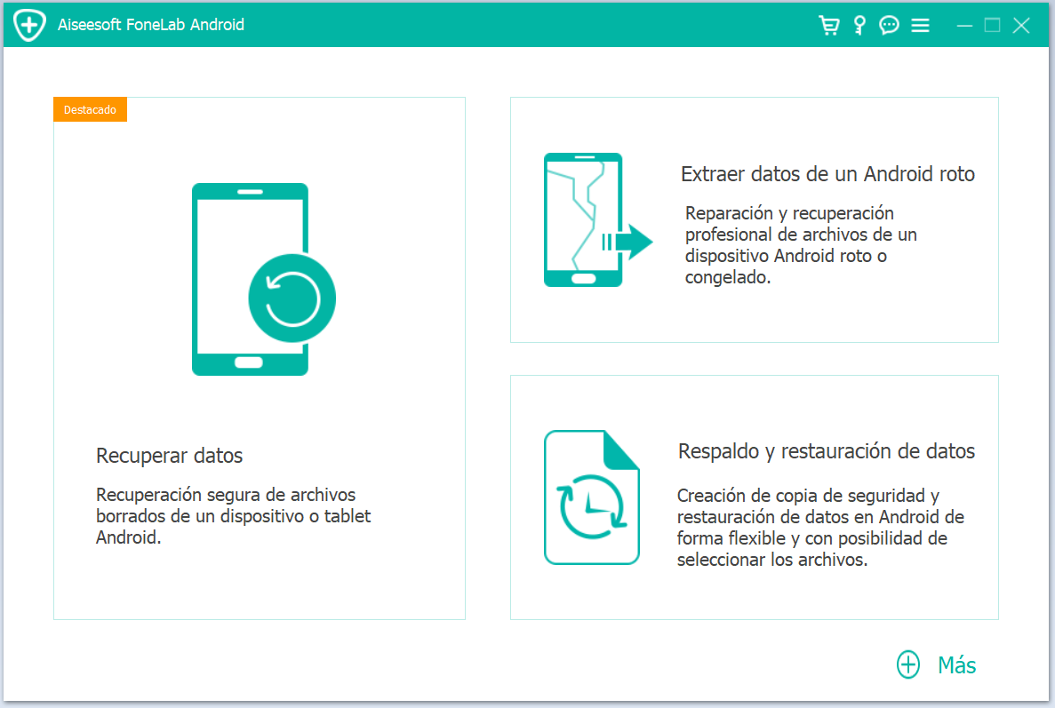 Guías de uso de Aiseesoft FoneLab Data Extraction